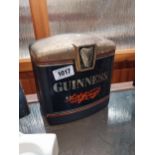 Guinness counter advertising font {22 cm H x 20 cm W x 13 cm D}.