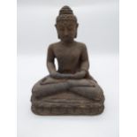 Composition model of oriental Buddha. {30 cm H x 23 cm W x 15 cm D}.