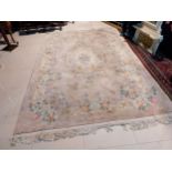 Decorative carpet square {300 cm L x 183 cm W}.