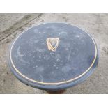 PROTOTYPE - Rare cast iron Guinness pub - bar - restaurant - cafe outdoor table