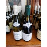 Four bottles of 2006 Domaine du Chateau de Meursault and four of Macon-Lugny