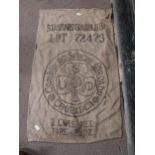 Standard Granulated Sugar Bag as Gaeilge. {110 cm H x 57 cm W}.