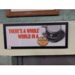 There's a whole world of Guinness framed print. {29 cm H x 50 cm W}.