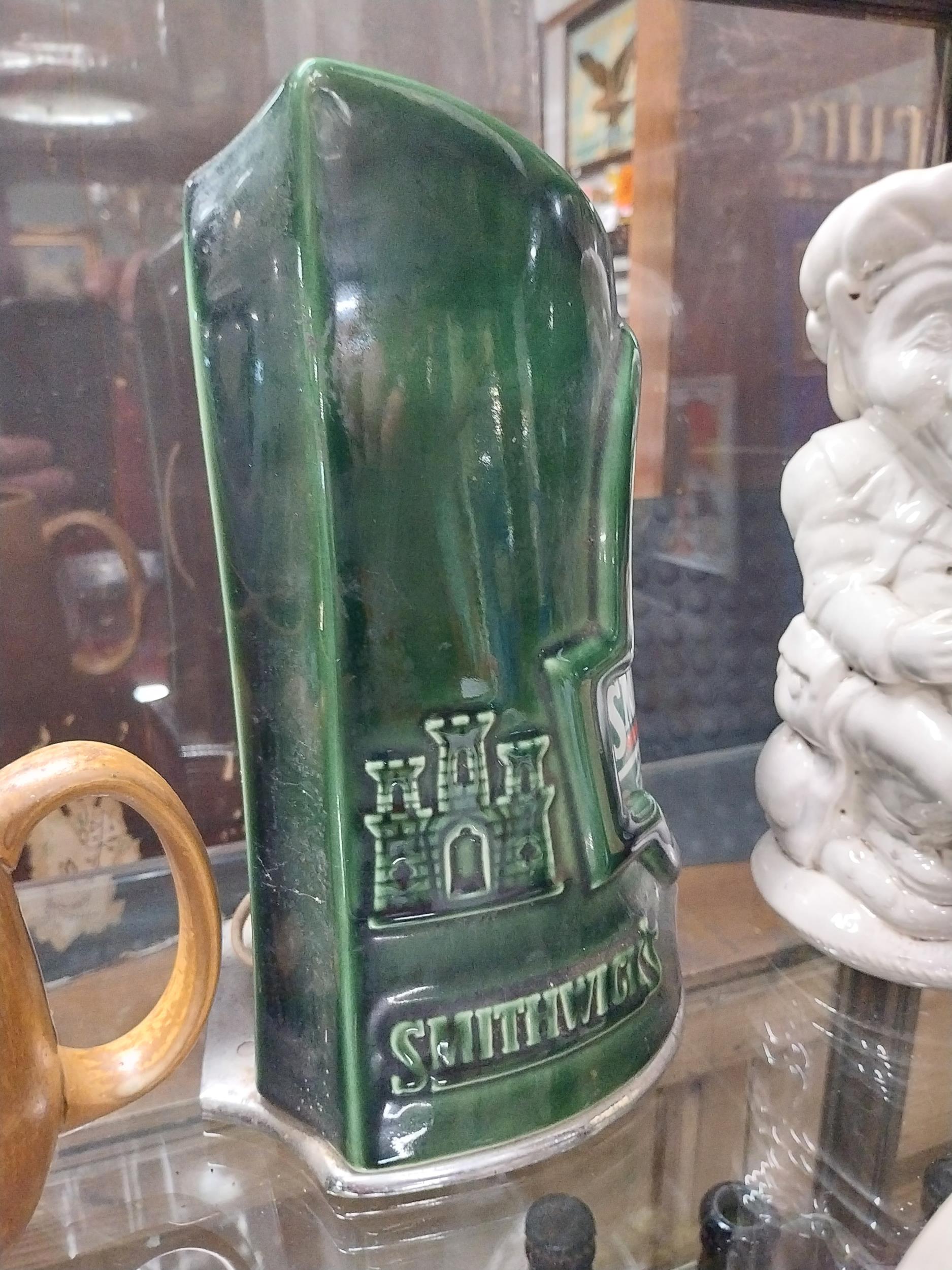 Smithwick's Ale ceramic counter font. {26 cm H x 15 cm W}. - Image 2 of 2