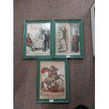 Set of two framed United Ireland newspaper prints. A sickening rehash and As you were.{ 44 cm H x 32