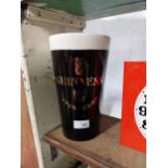 Large Guinness Ceramic Money Box. {29 cm H x 15 cm Diam}/