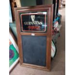 Guinness wooden Menu Board. {84 cm H x 37 cm W}.
