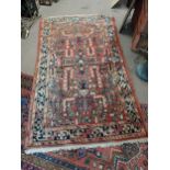 Early 20th C. Persian Rug. {215 cm H x 125 cm W}.