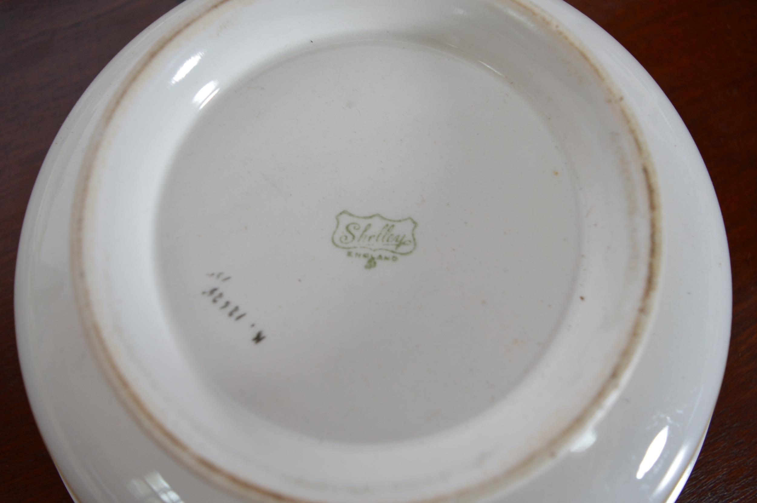 Shelly porcelain sixty piece dinner service. - Image 3 of 3