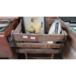 James Mulhern and Co Ltd Enniskillen wooden crate. {26 cm H x 48 cm W x 38 cm D}.