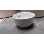 GS and WR ceramic sugar bowl. {4 cm H x 7 cm Dia.}