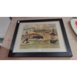 Experience The Best Of Ireland Jameson framed coloured advertising print. {63 cm H x 78 cm W}.