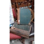 Seven Leather bound Sales Ledgers from Hayes Conyngham and Robinson Chemists Dublin dating from
