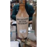 John Gallagher Store Letterkenny stoneware ginger beer bottle {20 cm H x 7 cm Dia.}.