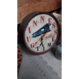 Guinness For Strength Guinness for Time advertising clock {60cm Dia}.