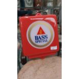 Bass Special plastic wall sign. {31 cm H x 25 cm W}.