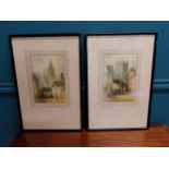 Two Fetherstone Robson framed coloured prints. {47 cm H x 32 cm W}.