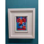 Graham Knuttel Sailor artist proof print signed in pencil mounted in frame.