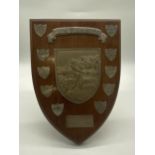 Cantrell & Cochrane Golf Classic shield - Presented to The Irish Association of Golf Club