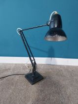 Early 20th C. Herbert Terry & Sons angle poise table lamp {66 cm H 45 cm W 20cm D}.