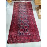 Early 20th C. Persian carpet runner {265 cm L x 120 cm W}.