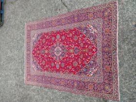 Good quality decorative Persian carpet square {310cm W x 223cm L}