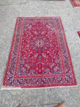 Good quality decorative Persian carpet square {300cm W x 209cm L}