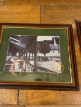 Miscellaneous lot of ten framed pictures (Scenes may differ)