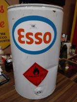 1960's Esso five gallon oil drum. {47 cm H x 28 cm W}.