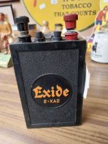 Exide Battery 2-XA2. {18 cm H x 10 cm W x 5 cm D}.