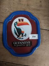 Guinness is Good for you tin plate change tray. {19 cm H x 16 cm W}.