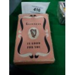 Pack of Guinness Playing cards. {9 mc H x 6 cm W}.