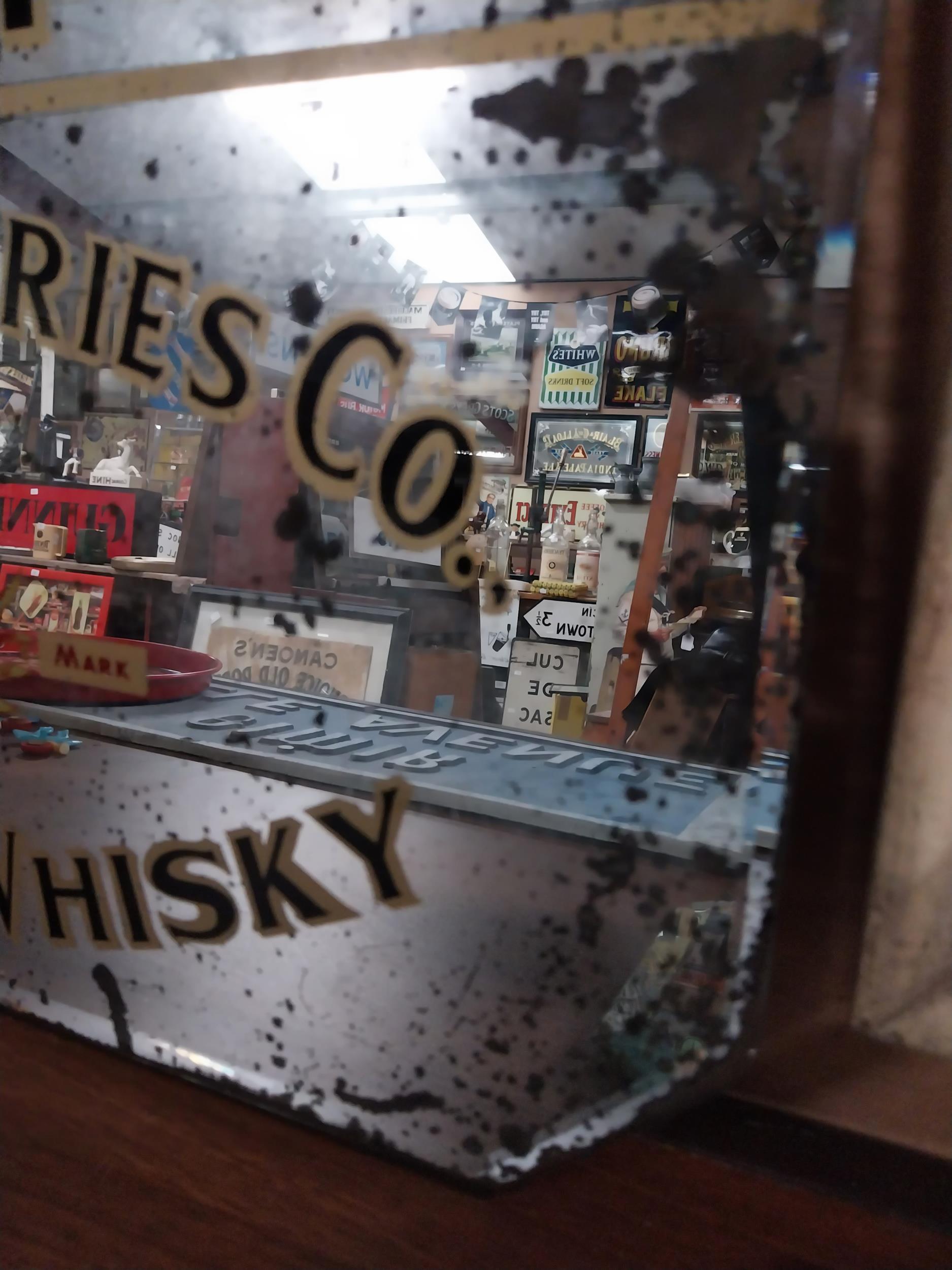 Paddy Whiskey Cork Distillers Advertising mirror. {31 cm H x 51 cm W}. - Image 3 of 7