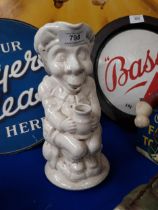 O'Rourke's Little Pub Company ceramic Toby jug. {24 cm H x 11 cm Diam}.