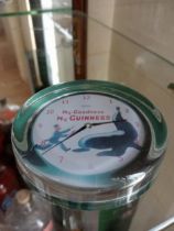 My goodness My Guinness glass paperweight {H 2cm x Dia 9cm}.