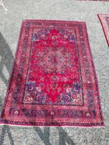 Good quality decorative Persian carpet square {300cm W x 195cm L} (not available to view in