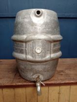 Rare 1960s original Guinness keg {H 60cm x Dia 45cm }.