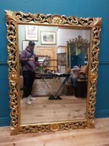 19th C. giltwood mirror in the Rococo style {161cm H x 125cm W x 8cm D}