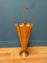 1950's stick stand in the form of an umbrella. {75 cm H x 30 cm Dia.}.