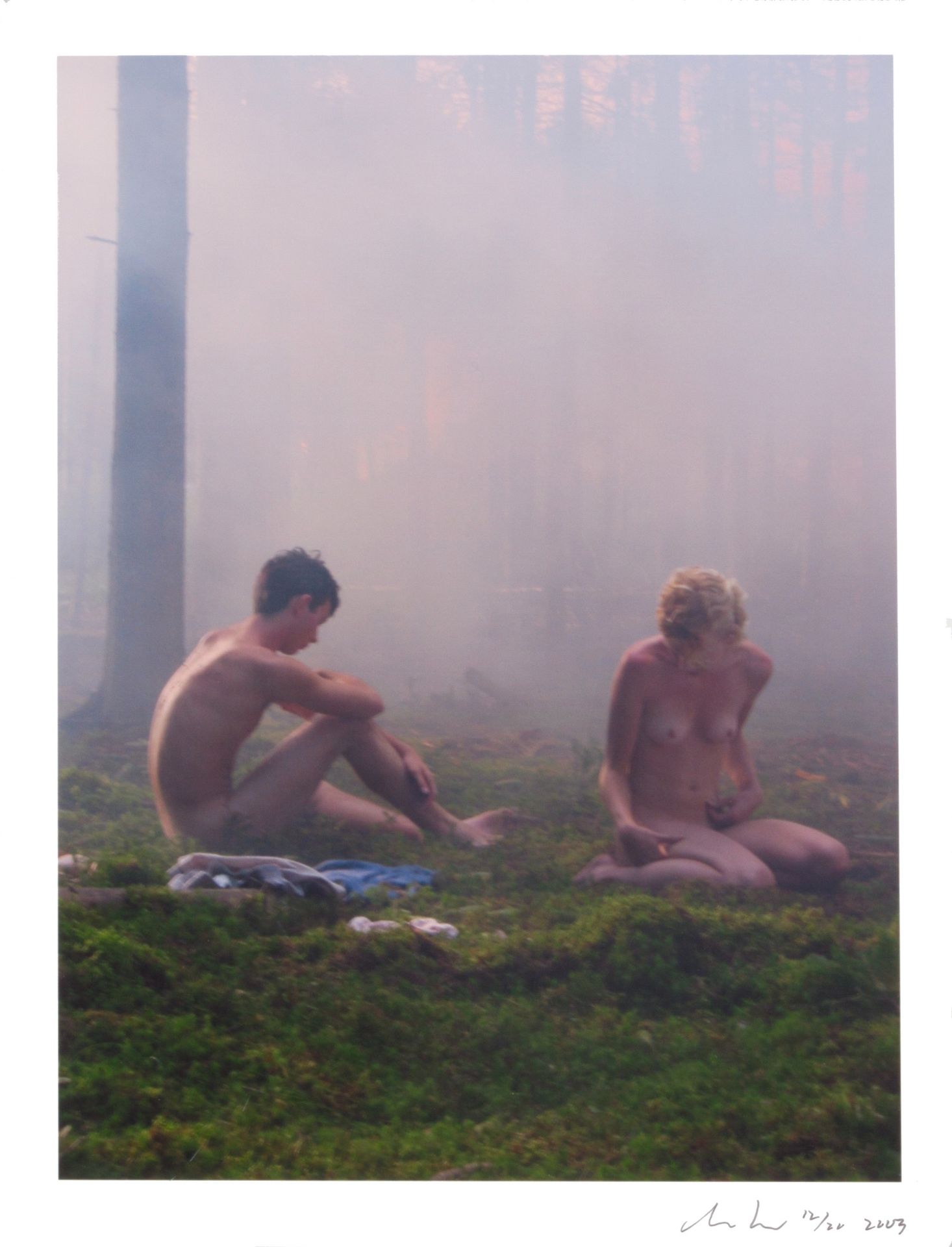GREGORY CREWDSON. "PRODUCTION STILL (KIM AND GREG), 2003" - Image 2 of 2