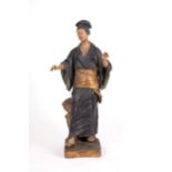 Terracotta sculpture ''GEISHA'