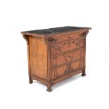 Dresser with marble top