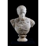 Plaster sculpture "BUST OF EMPEROR"