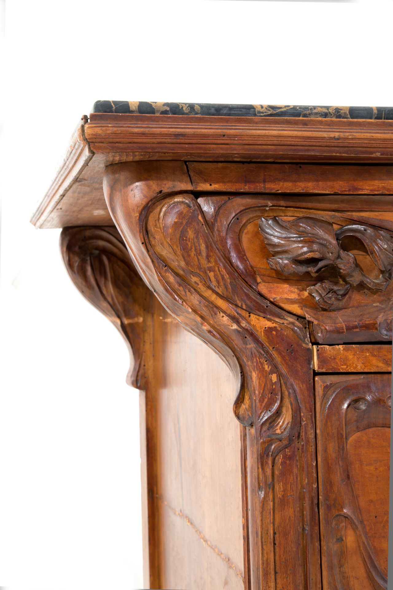 Dresser with marble top - Image 4 of 8