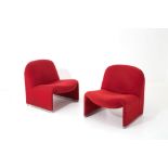 GIANCARLO PIRETTI. Pair of Alky armchairs for ANONIMA CASTELLI