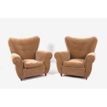 GUGLIELMO ULRICH (Attr.). Pair of armchairs