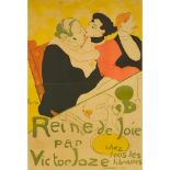 Henri de Toulouse Lautrec (1864-1901), REINE DE JOIE PAR VICTOR JOZE CHEZ TOUS LES LIBRAIRES, 1892 [