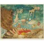 Roberto Matta (2011-2002), UNTITLED, CIRCA 1970, signed and numbered 79/100, sheet 20.1 x 26.4 in —