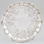 George II Silver Small Shaped Circular Salver, John Tuite, London, 1737, diameter 6.7 in — 16.9 cm