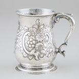 George II Silver Mug, probably Thomas Moore, London, 1751, height 4.6 in — 11.8 cm